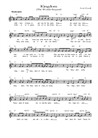 Kingdom (The World's Request), lead sheet