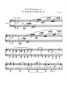 Variations on Scarlatti's Sonata